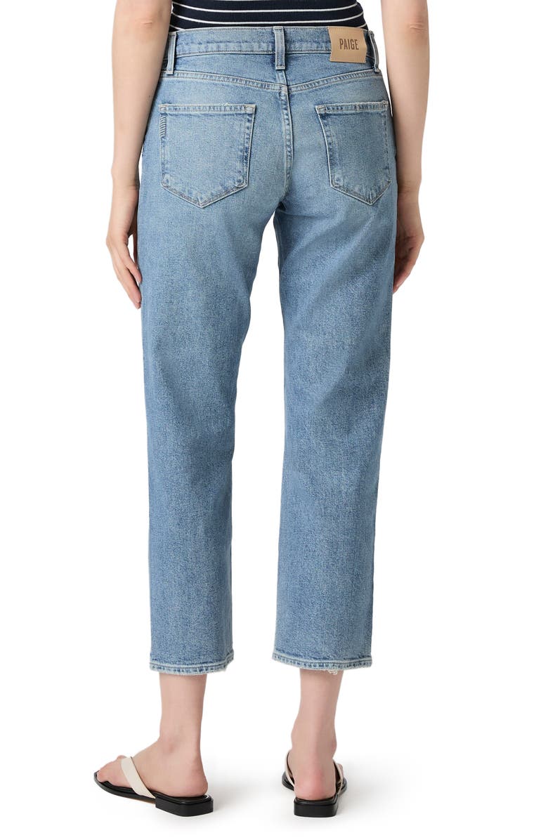 PAIGE Morgan Mid Rise Ankle Straight Leg Jeans, Alternate, color, Costar