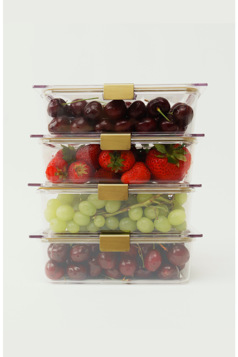 THE CONTAINER - 4 SET, Main, color, Clear