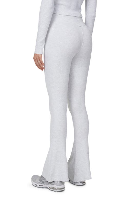 Good For Nothing Ribbed Vintage Flared Leggings In Animal Print