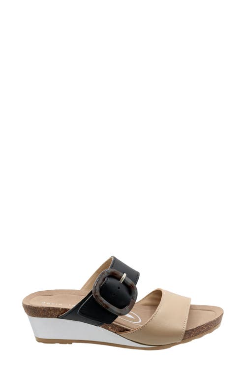 DAVID TATE DAVID TATE FANTASY PLATFORM WEDGE SLIDE SANDAL