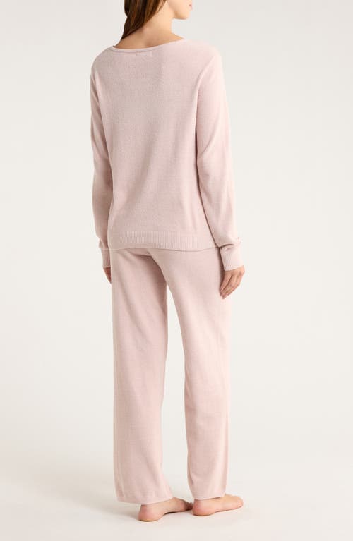 Barefoot Dreams Cozychic® Ultra Lite® Boat Neck Pajamas In Pink