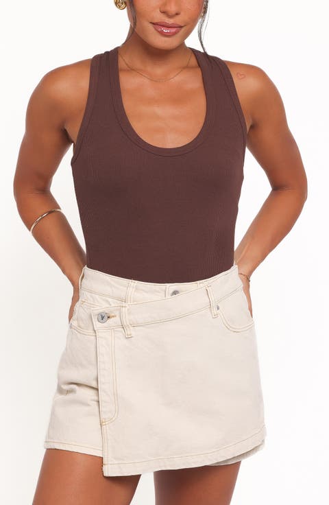 Miles Racerback Rib Tank
