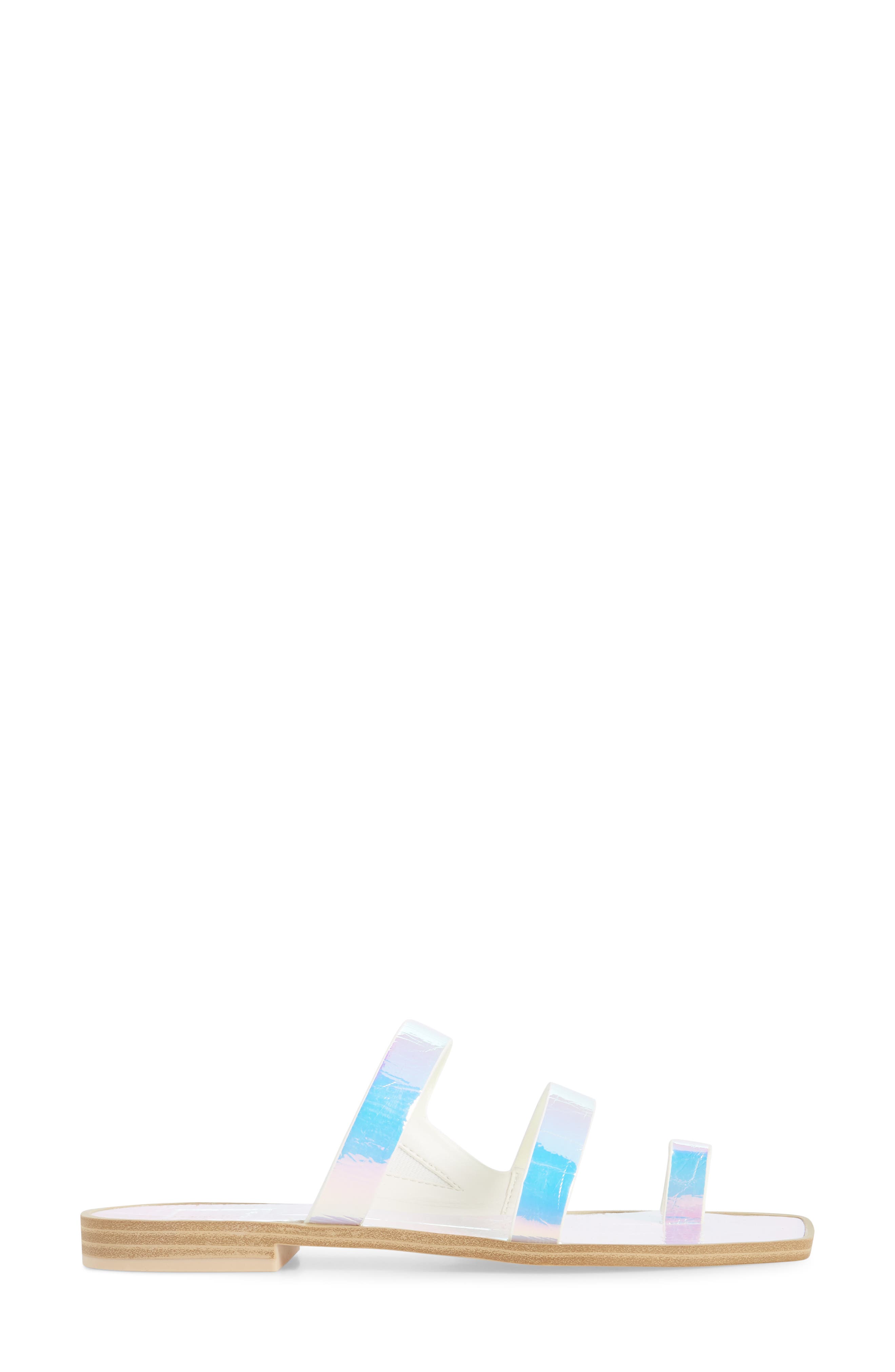 Dolce Vita Isala 3 Croc Textured Slide Sandal, Alternate, color, 