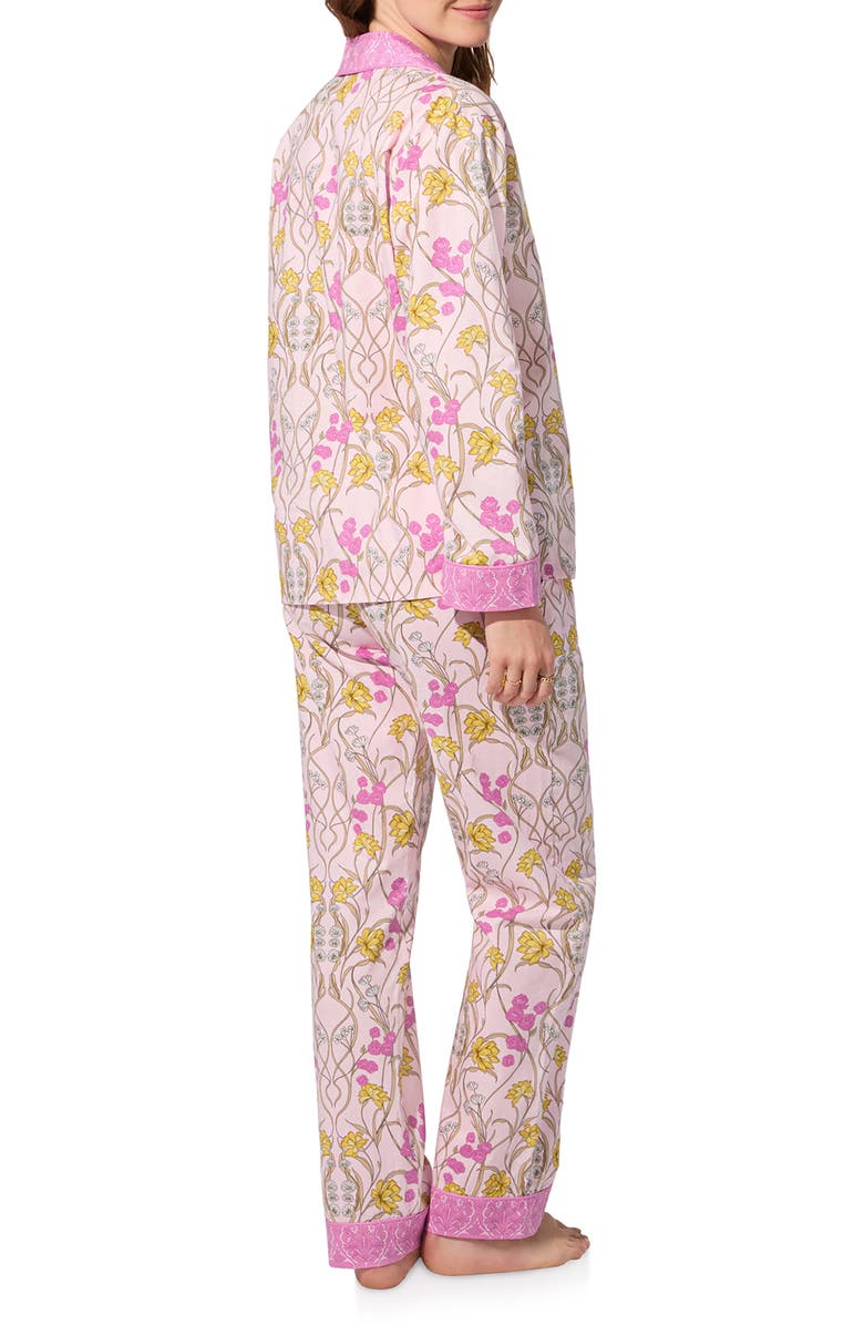 BedHead Pajamas Organic Cotton Poplin Pajamas, Alternate, color, Fleur Nouveau