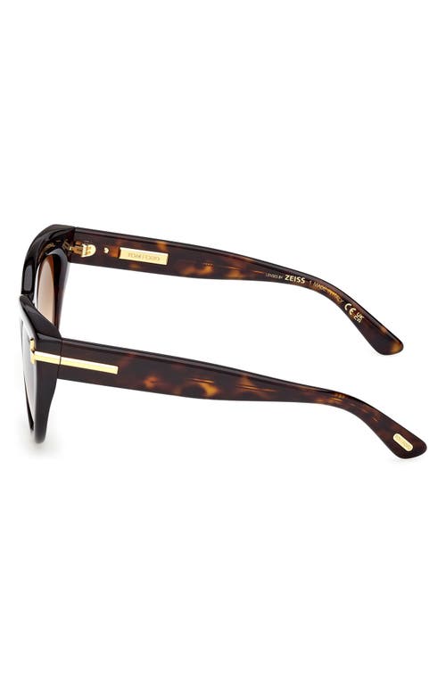 Tom Ford Icon 52mm Cat Eye Sunglasses In Multi
