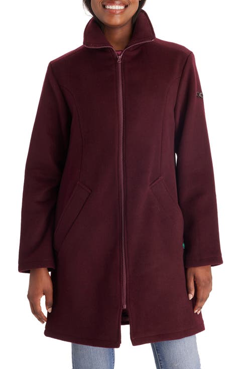 Khloe 3-in-1 Wool-Blend Maternity Coat Semi-Fitted
