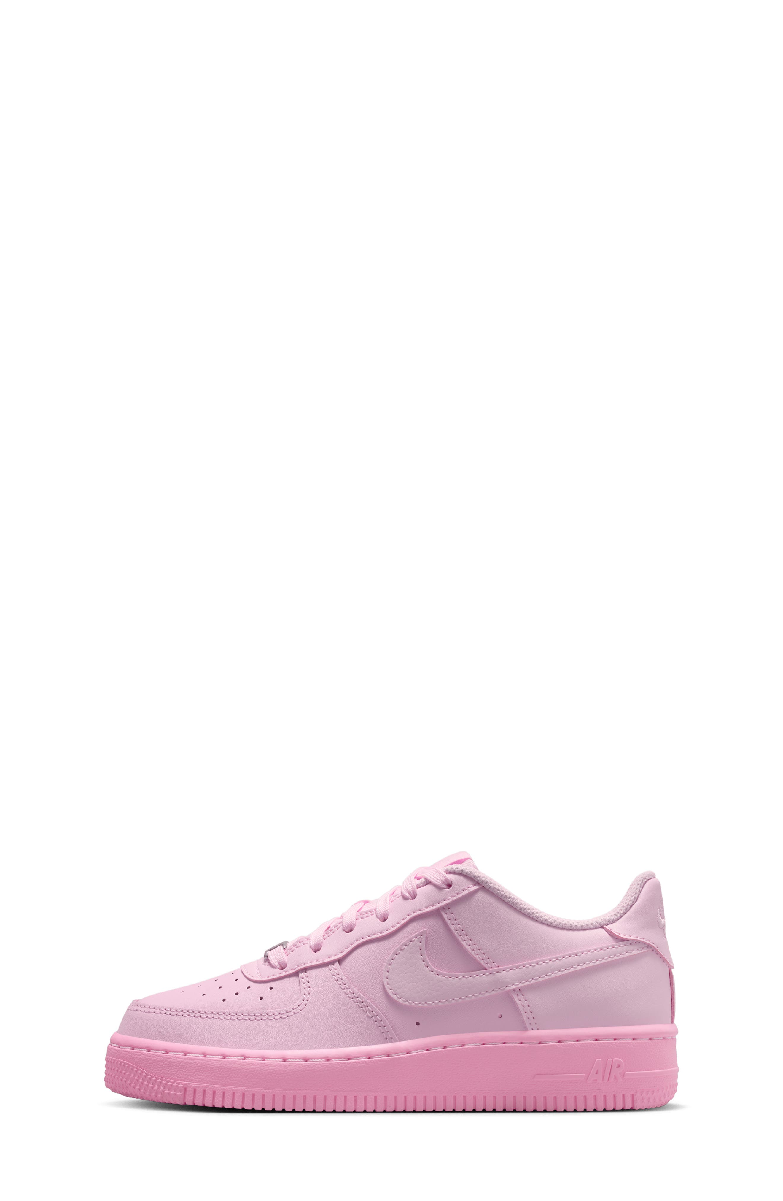 Kids' Air Force 1 Sneaker, Alternate, color, PINK FOAM/ PINK RISE/ PINK