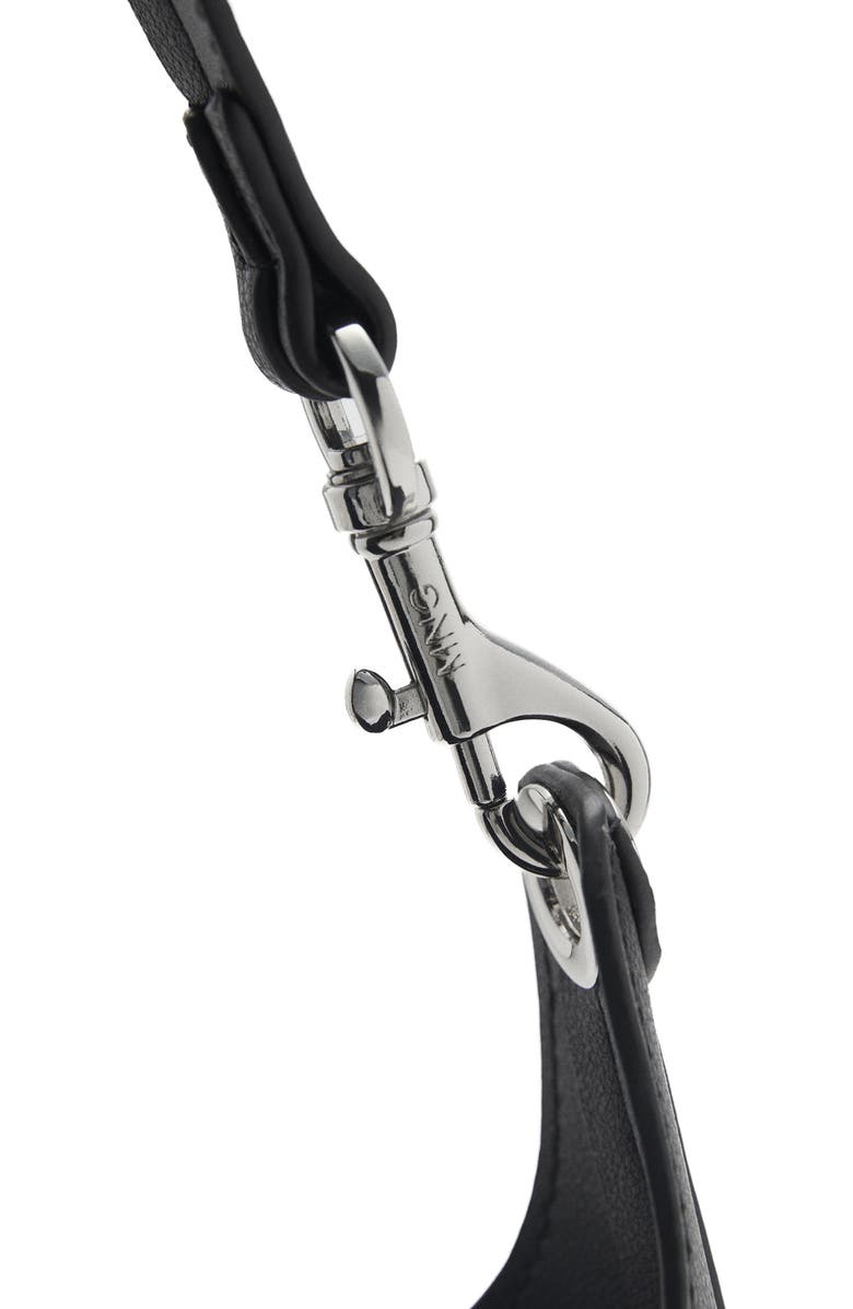 MANGO Faux Leather Shopping Tote, Alternate, color,