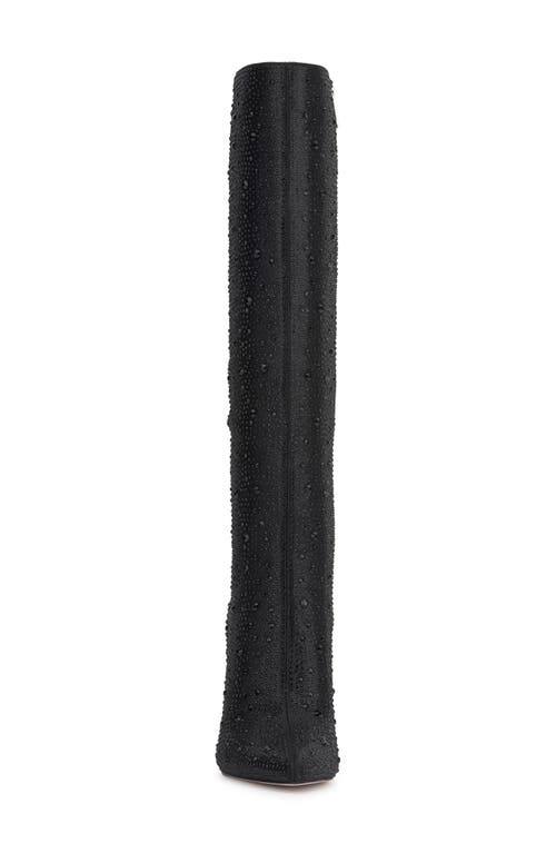 Jessica Simpson Laurel Pointed Toe Knee High Boot In Black