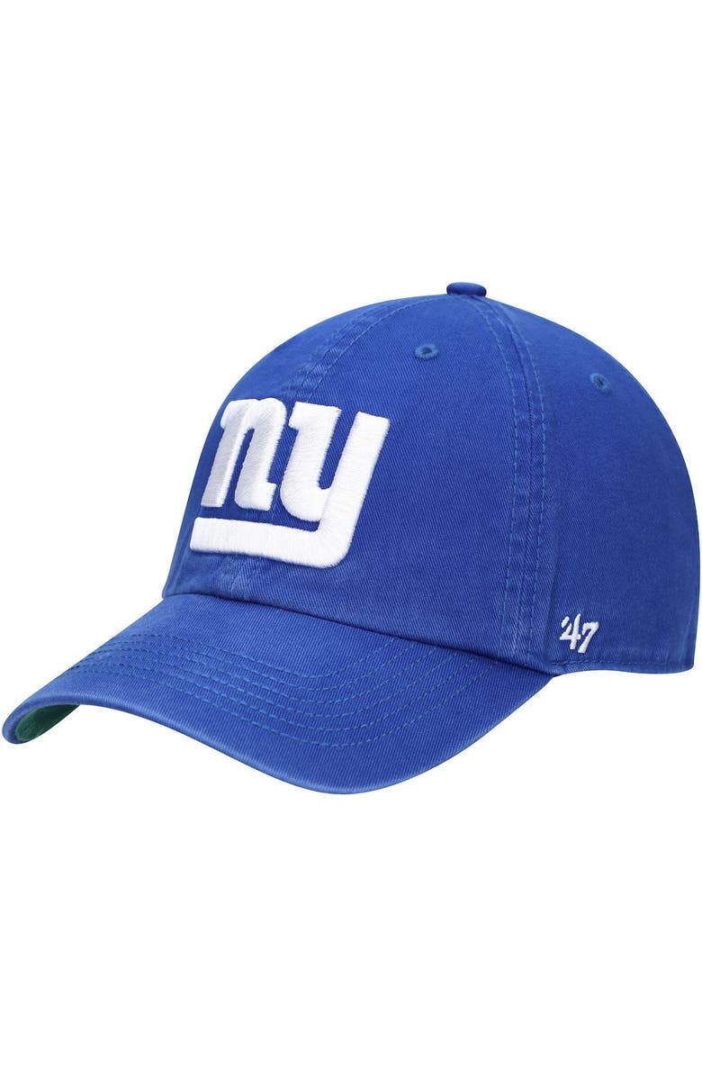 '47 Men's '47 Royal New York Giants Franchise Logo Fitted Hat, Main, color, 