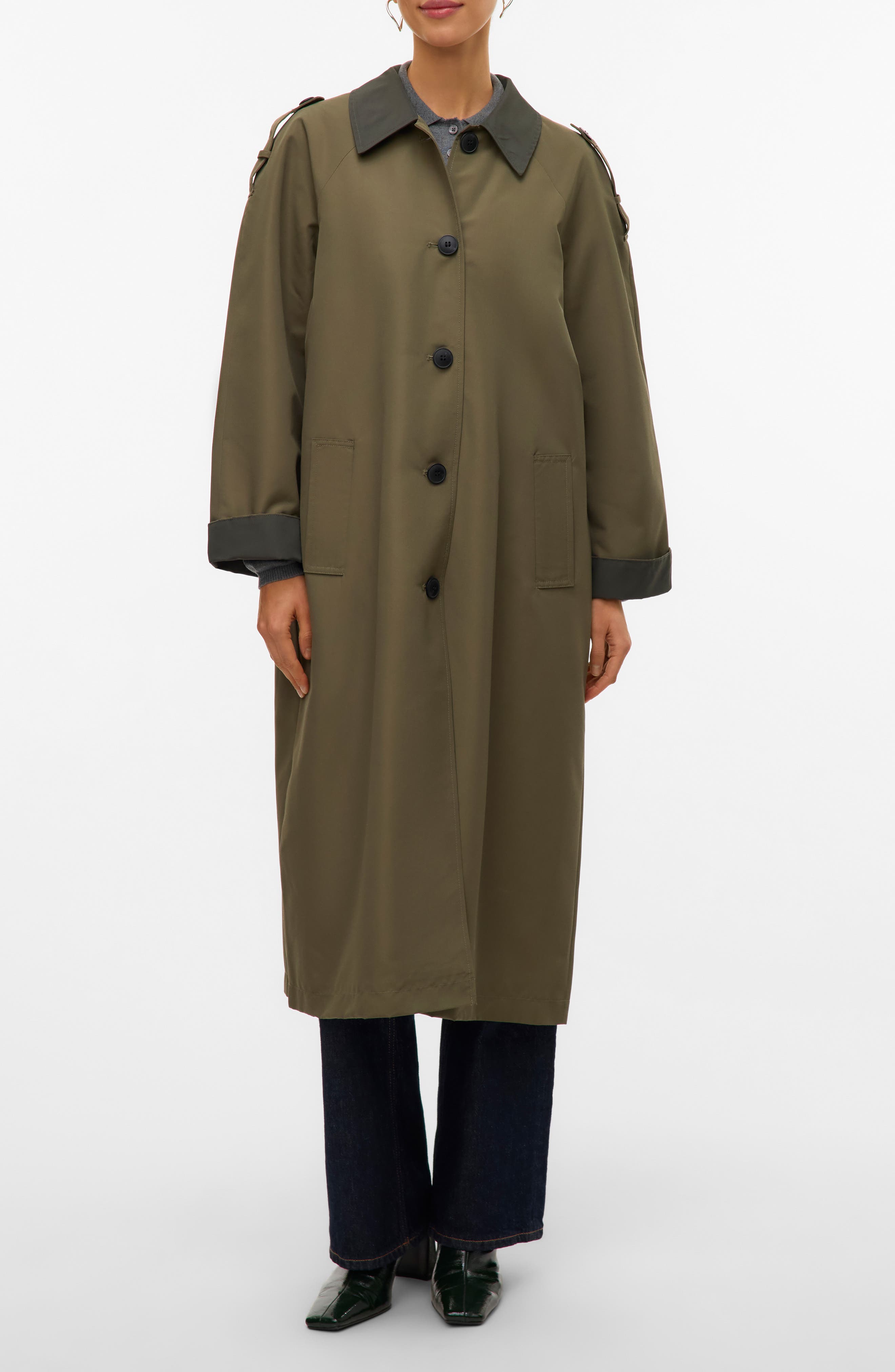 VERO MODA Lucia Maria Water Resistant Coat