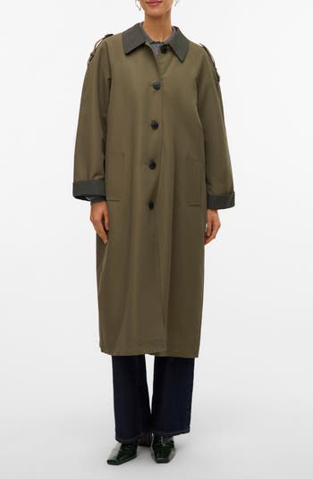 Maria de la Orden | Grape Coat Beige Herringbone