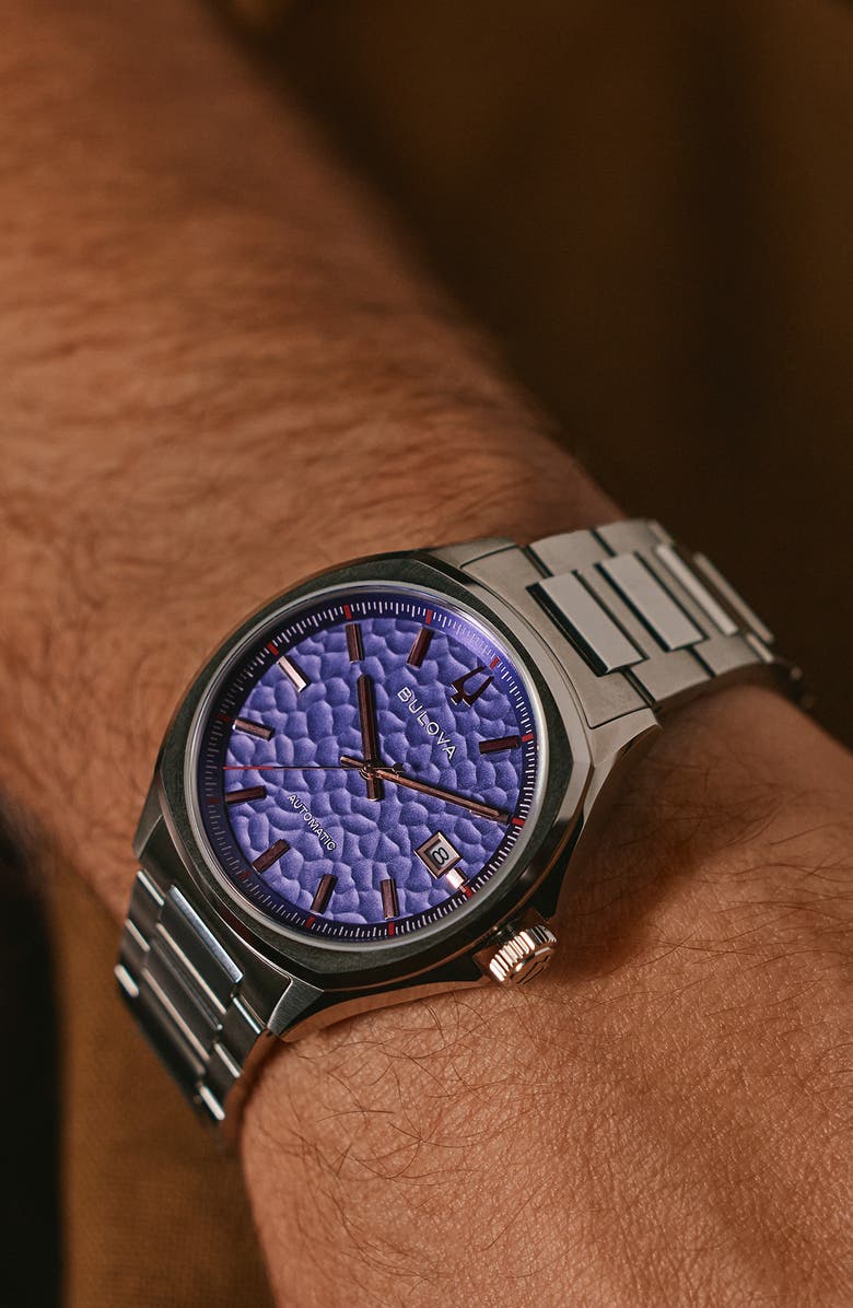 BULOVA Tony Bennett NYC Automatic Bracelet Watch, 39mm, Alternate, color, 