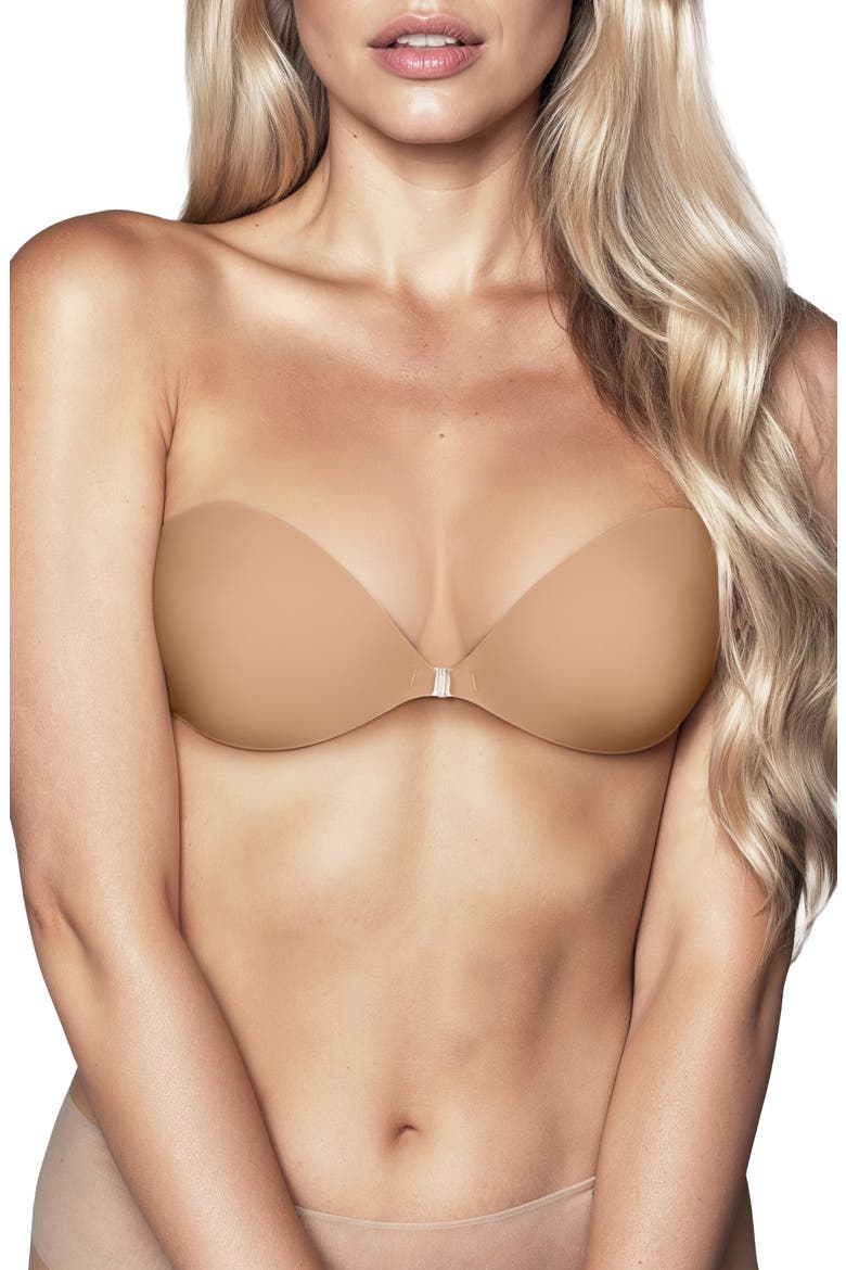 Lightly Padded Luxe Adhesive Bra, Alternate, color, NO. 5 SOFT TAN