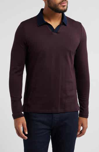 Robert Barakett Hereford Long Sleeve Polo