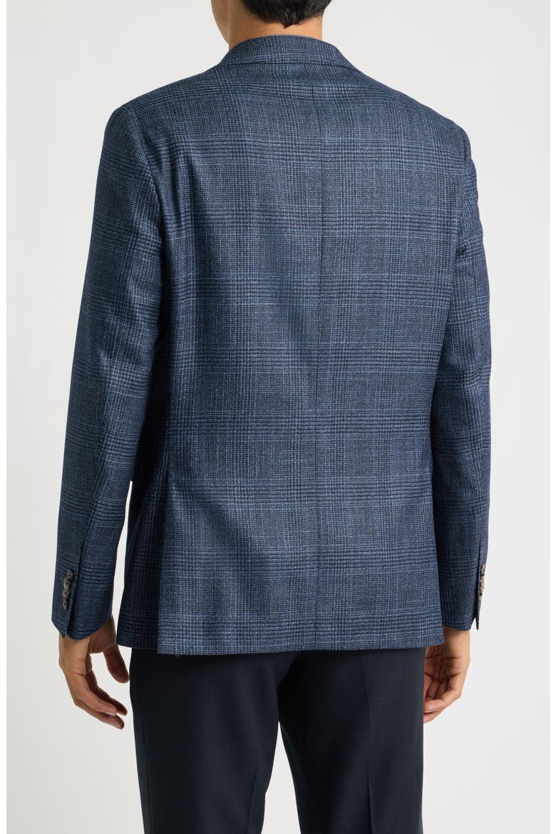 McAllen Wool, Silk & Cashmere Sport Coat, Alternate, color, BLUE