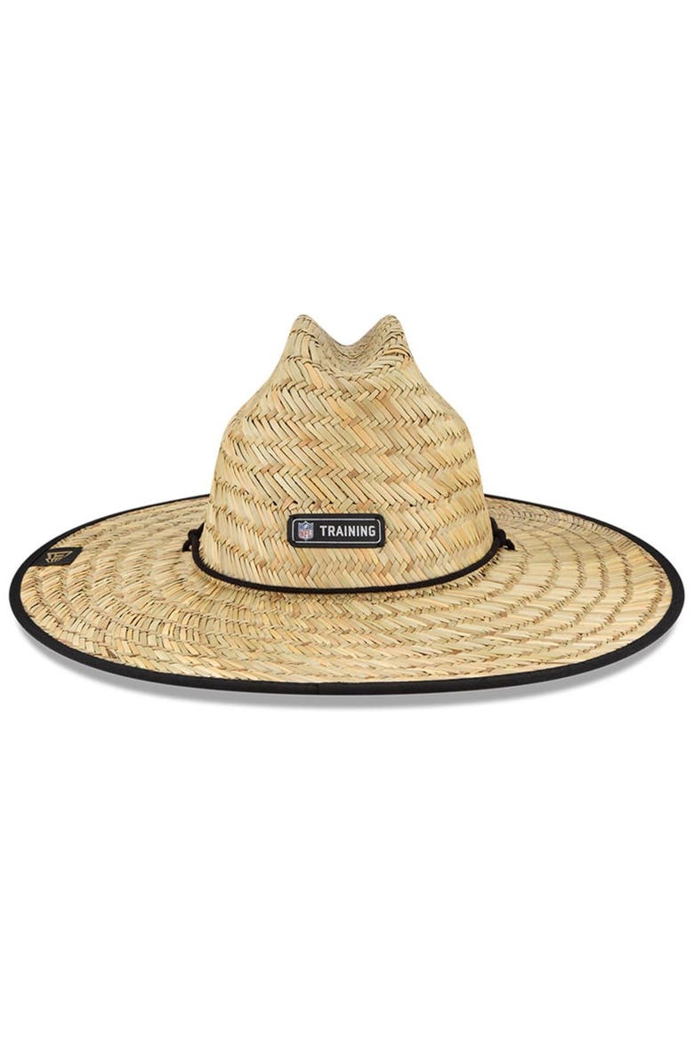 Men's New Era Natural New Orleans Saints NFL Training Camp Official Straw Lifeguard Hat, Alternate, color, Natural