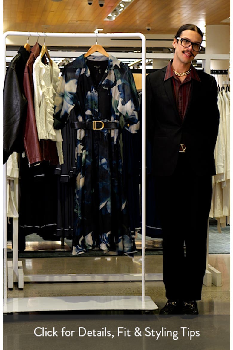 Belted Printed Shirtdress video