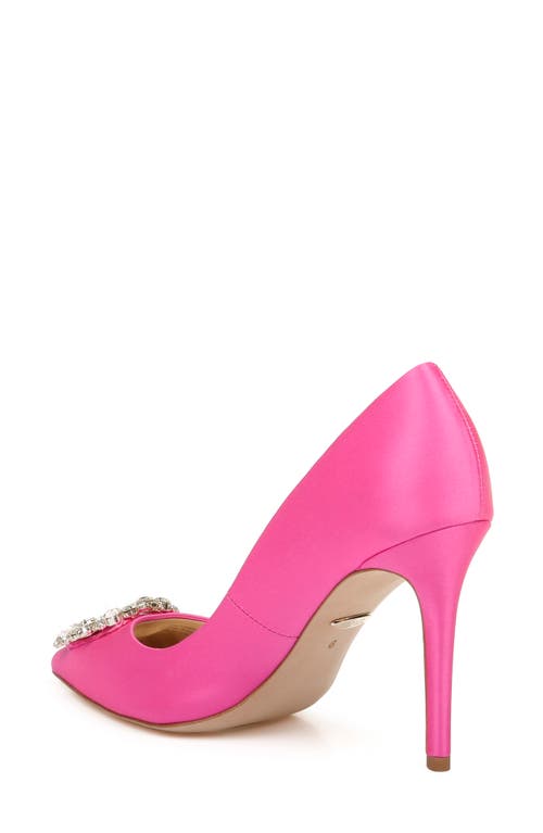 Badgley Mischka Collection Cher Crystal Embellished Pump In Pink