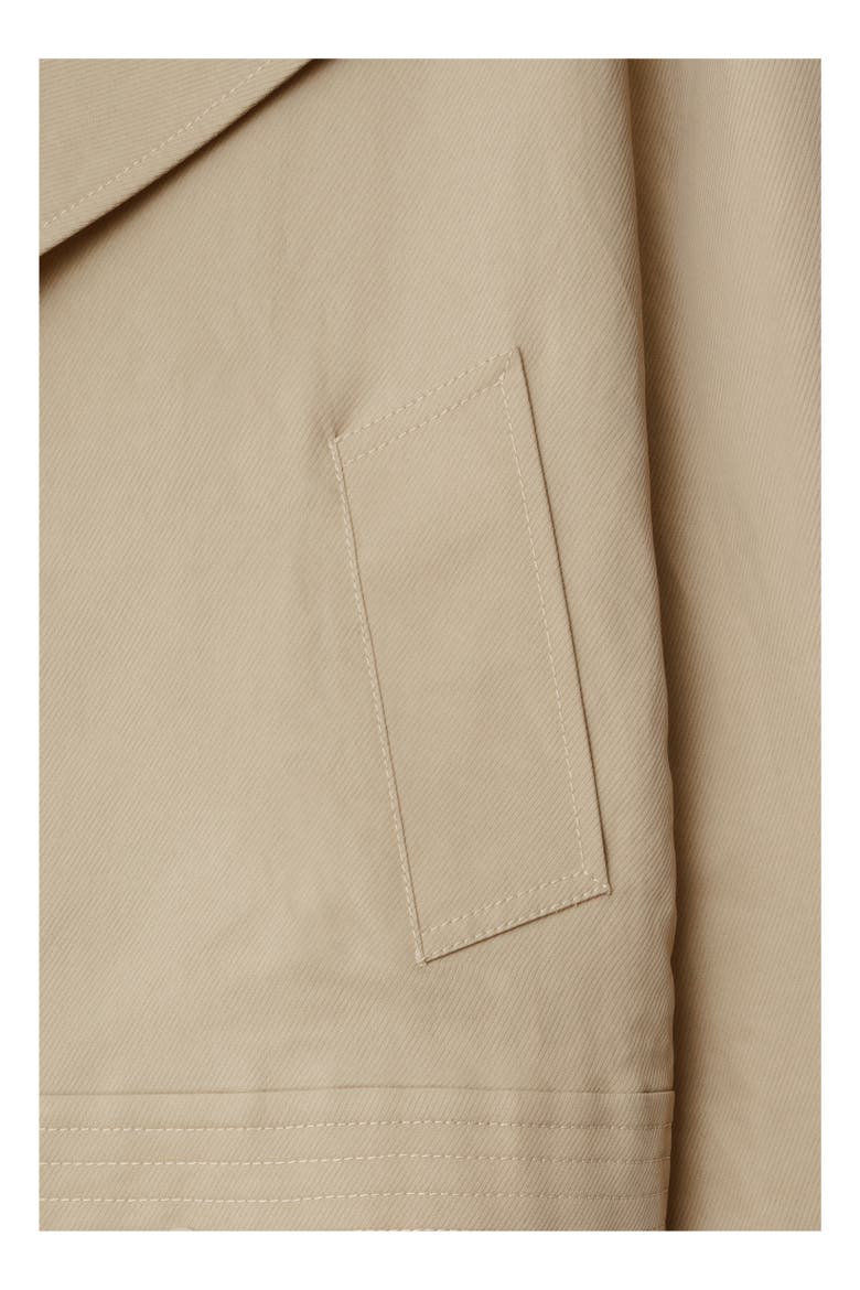 Canvas Trench Jacket, Alternate, color, Oat