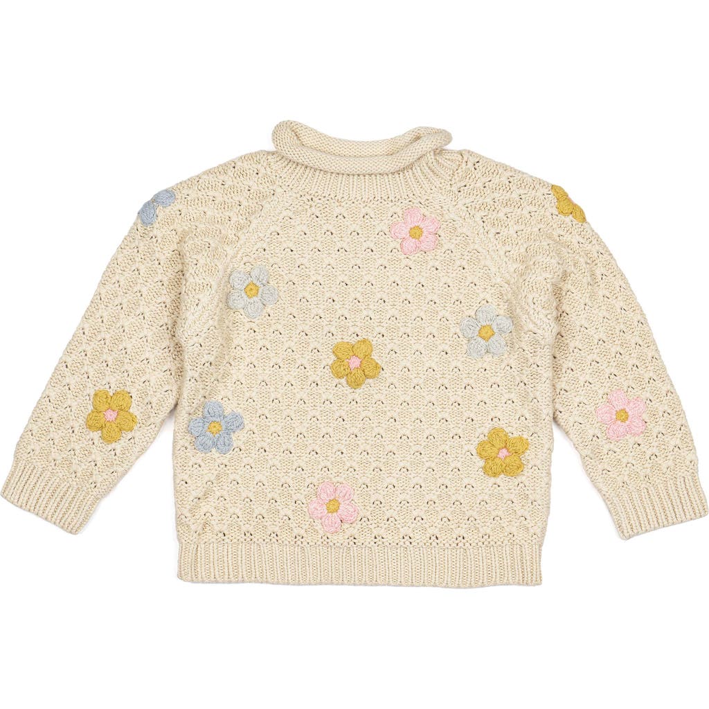 Wild Wawa Jardin Sweater In Neutral