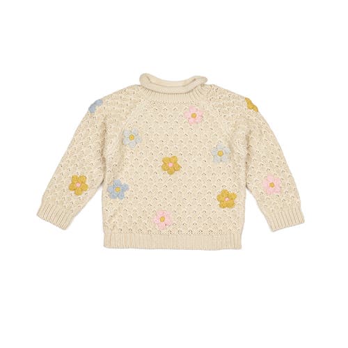 Wild Wawa Jardin Sweater In Multi