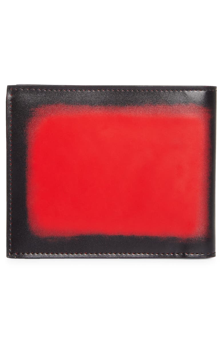 Christian Louboutin Canopy Leather Bifold Wallet with Money Clip, Alternate, color, Loubi