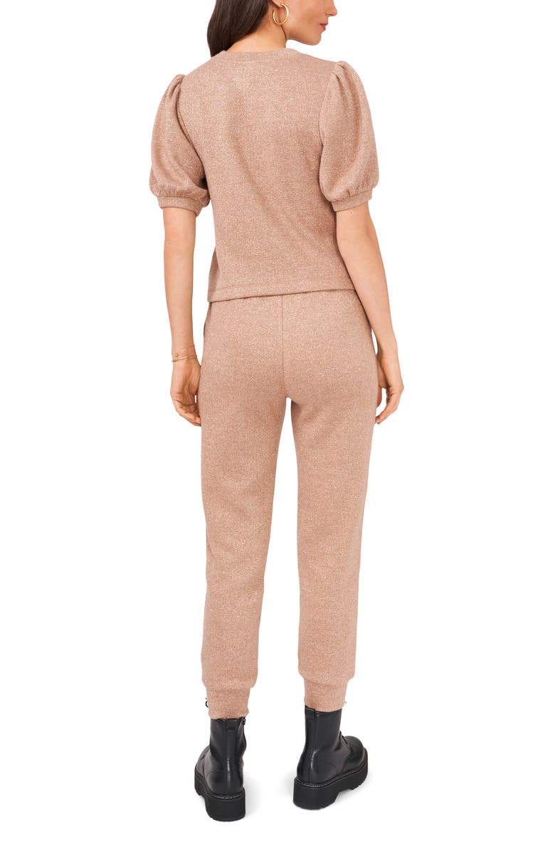 1.STATE Sparkle Joggers, Alternate, color, Caramel Cream