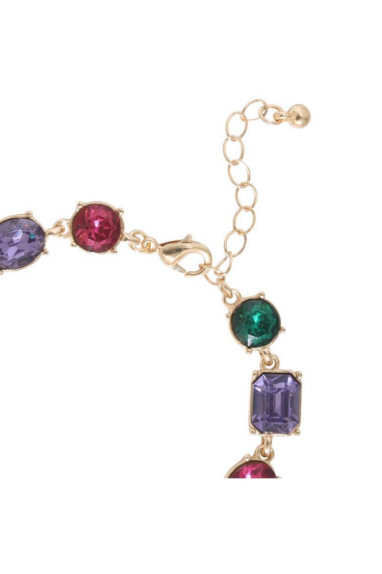 Multi-Stone Gem Bracelet, Alternate, color, Multicolor