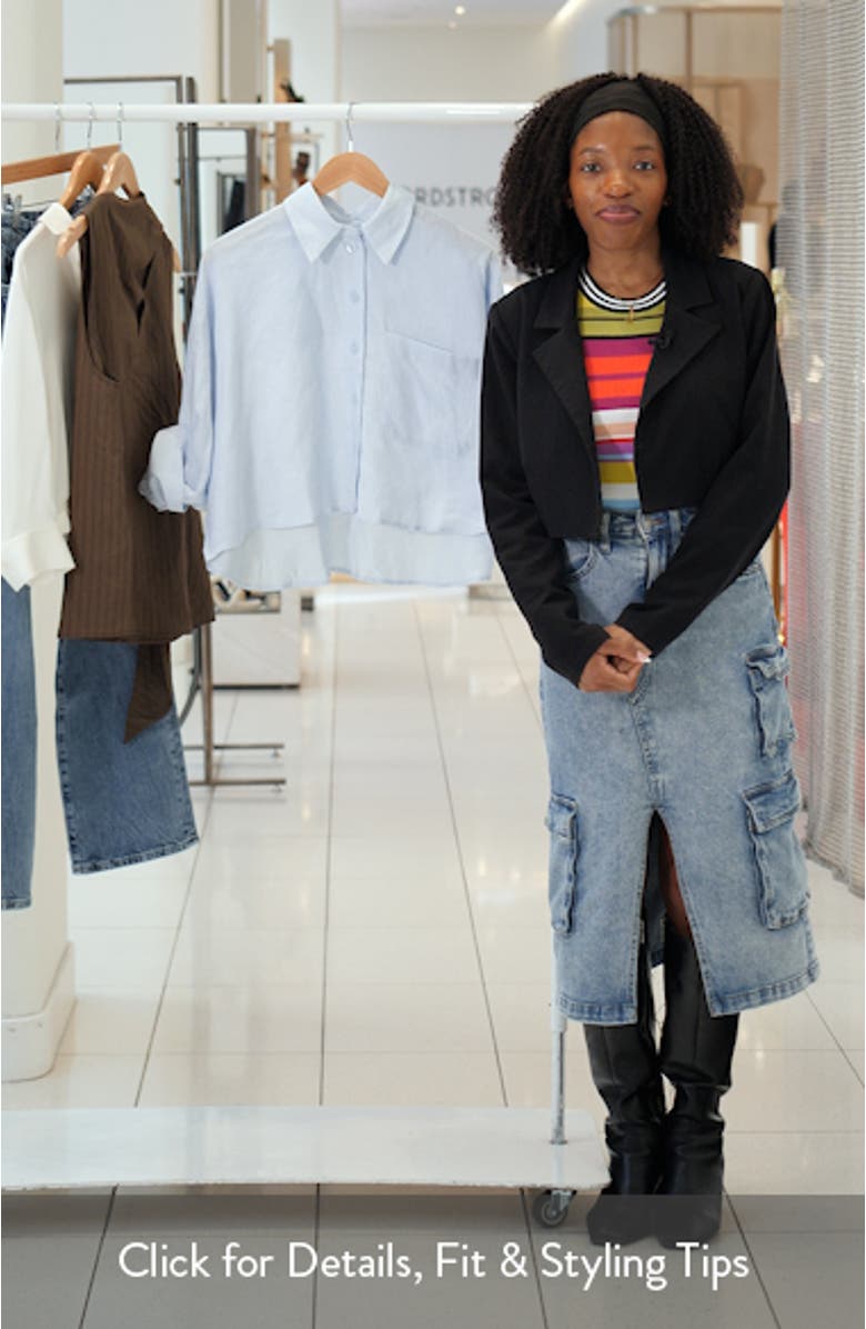 Solena Linen Top, sales video thumbnail