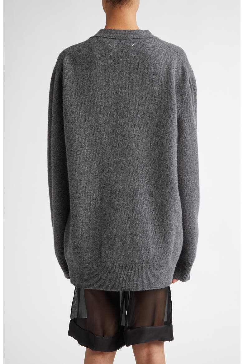Wool Cardigan, Alternate, color, CHARCOAL