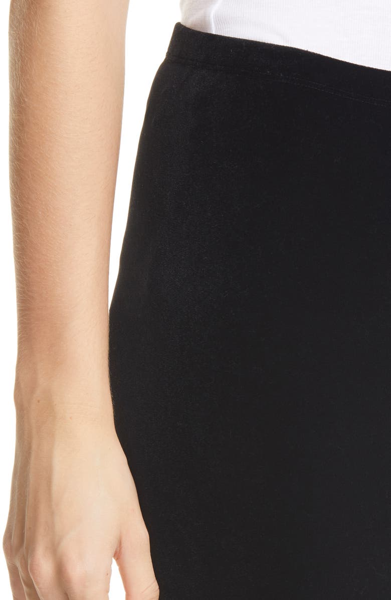 Eileen Fisher Velvet Ankle Leggings, Alternate, color, 