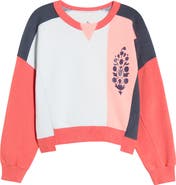 Free People Intercept Logo Crewneck Sweatshirt