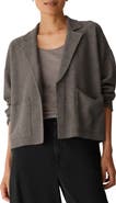 Eileen Fisher Notch Collar Cardigan