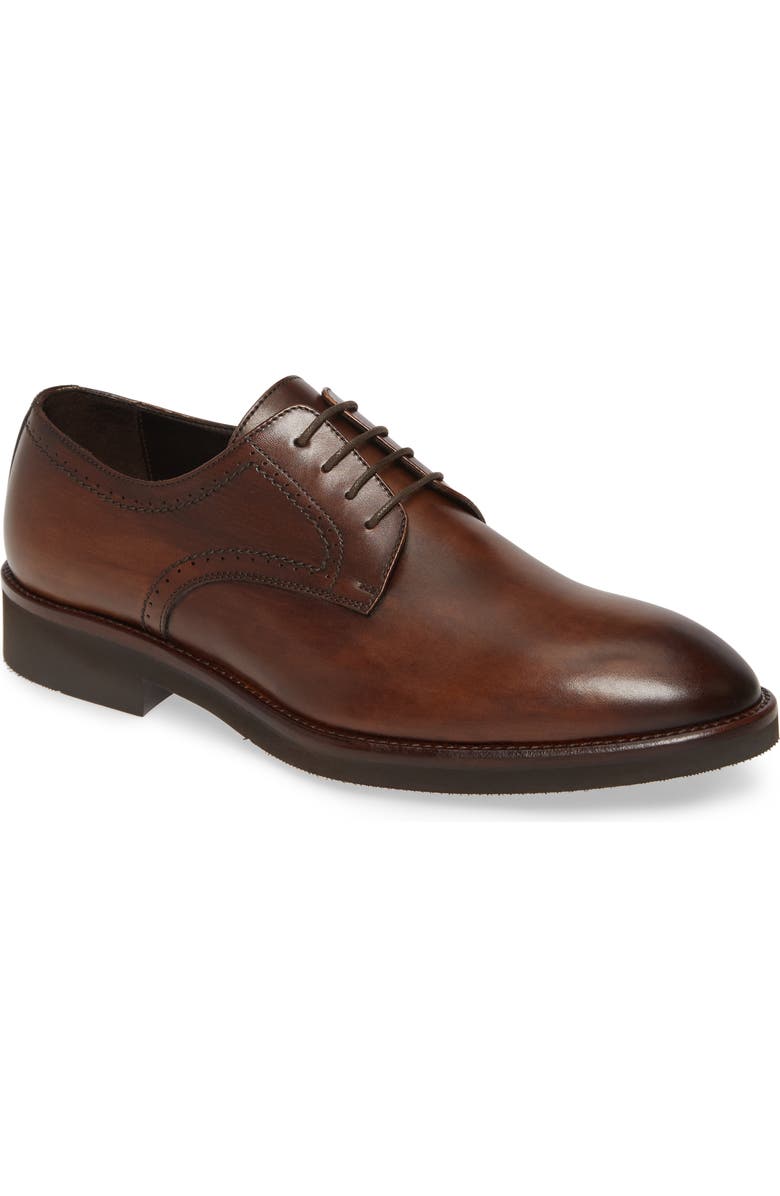 JOHNSTON & MURPHY COLLECTION Johnston & Murphy Ridgeland Plain Toe Derby, Main, color,