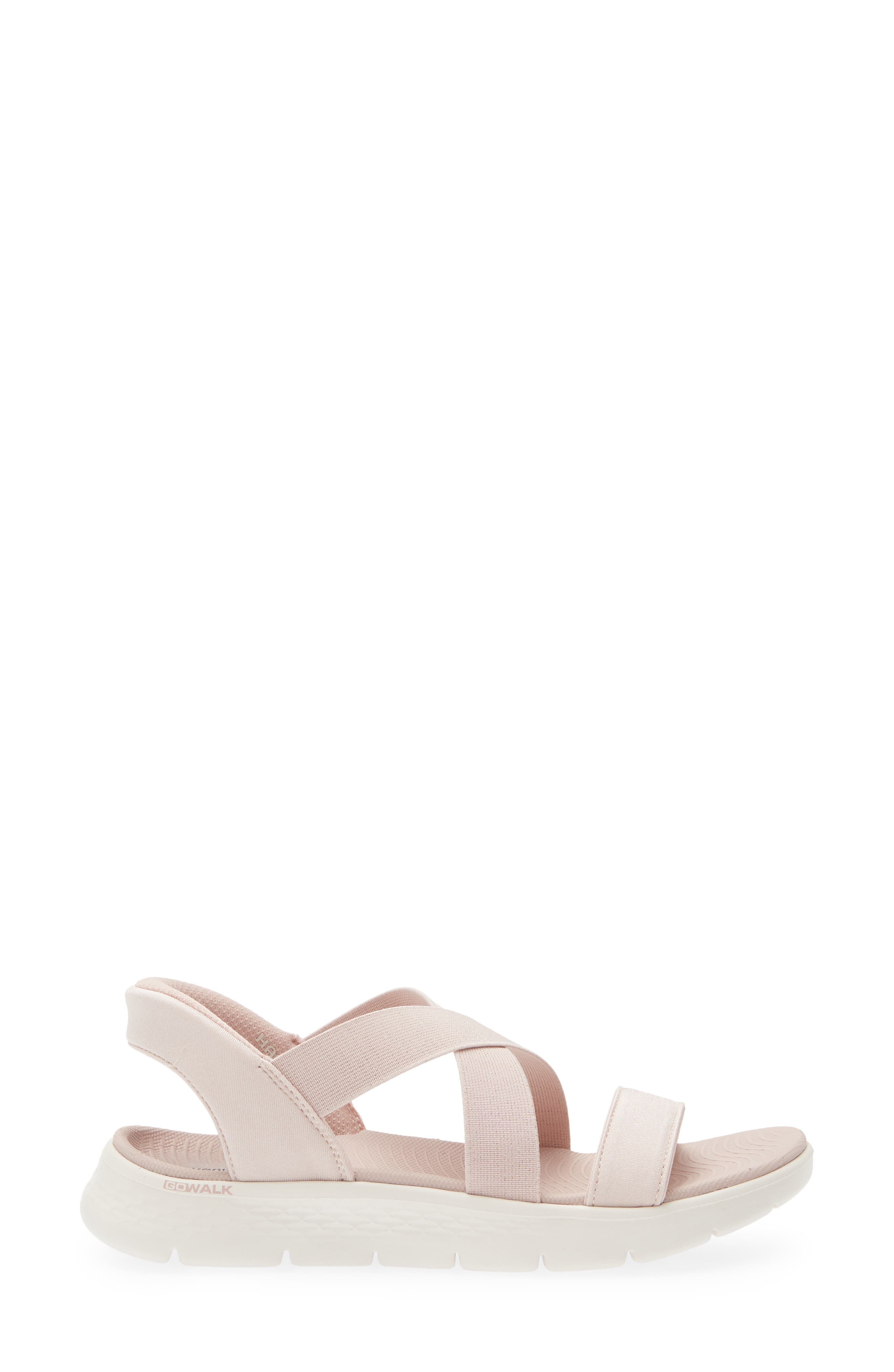 Swift-Fit Go Walk Flex Glimmer Up Sandal, Alternate, color, ROSE