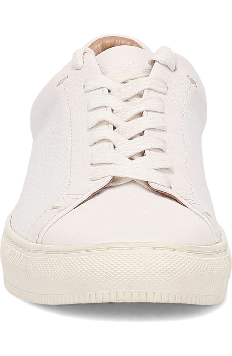 Frye Astor Low Top Sneaker, Alternate, color, White