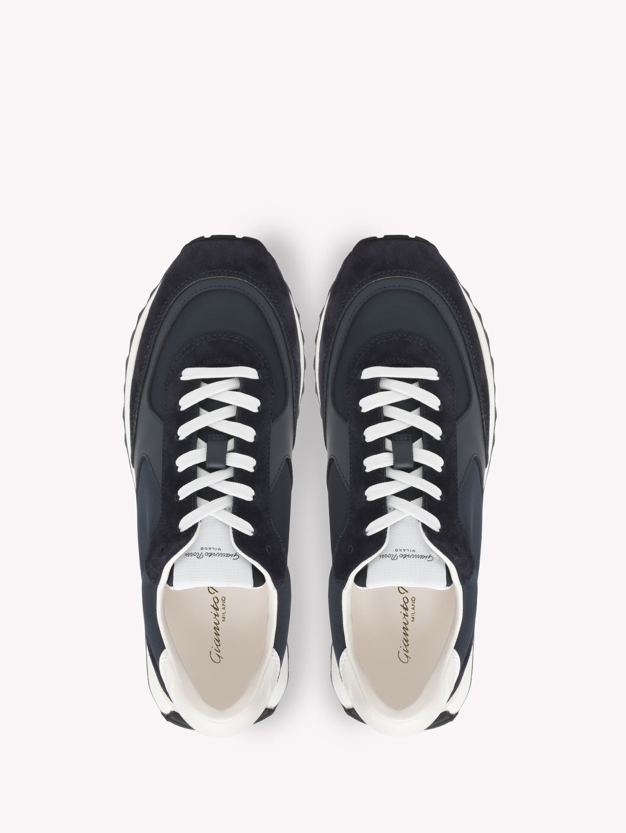 Gianvito Rossi Gravel Sneakers, Alternate, color, Blue