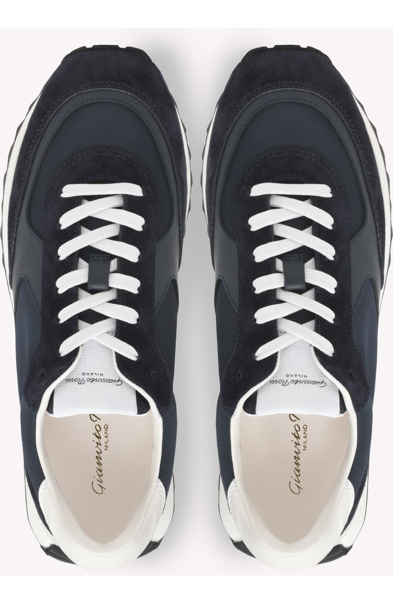 Gianvito Rossi Gravel Sneakers, Alternate, color, Blue