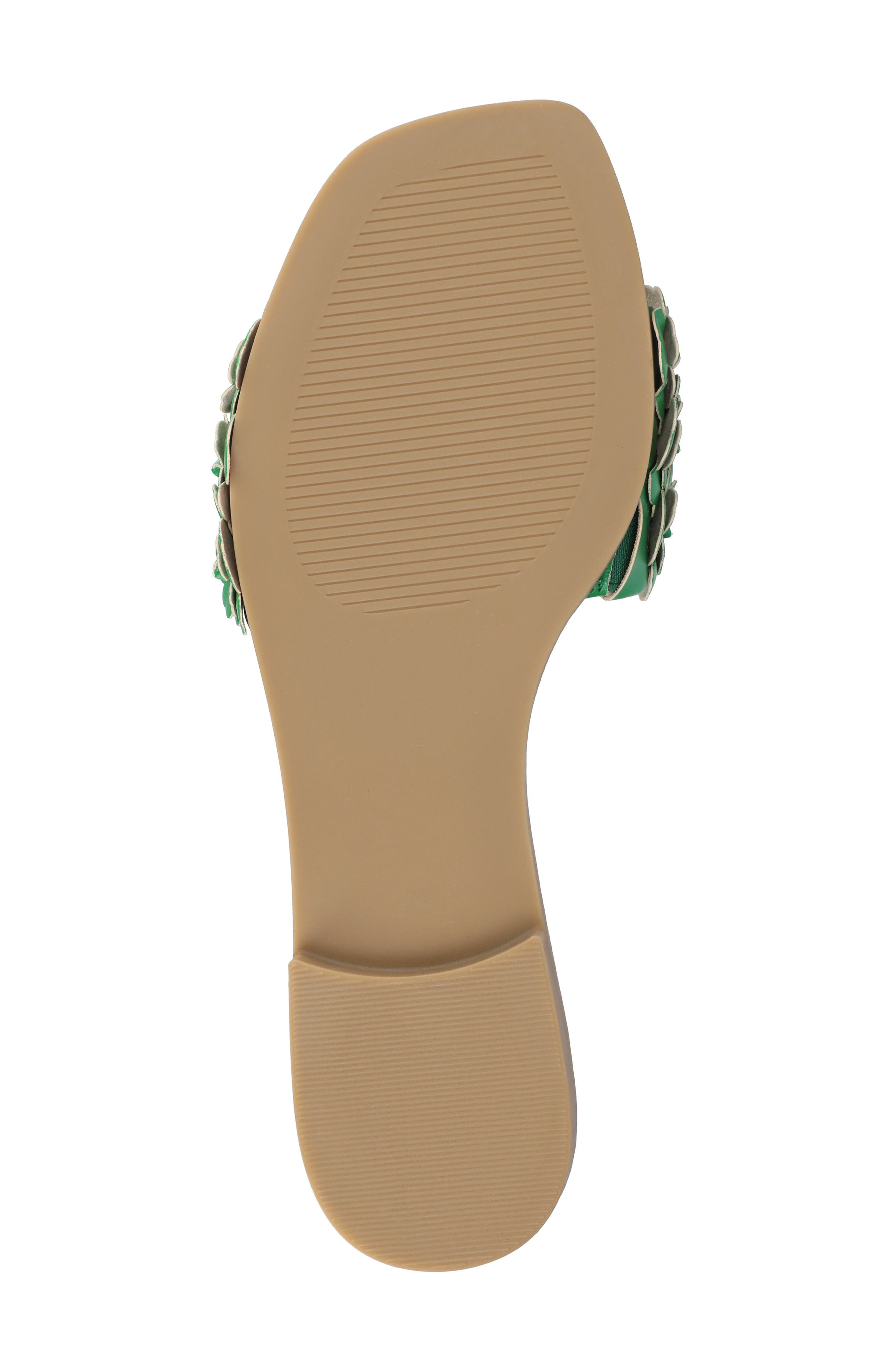 Journee Collection Azalea Slide Sandal, Alternate, color, Green