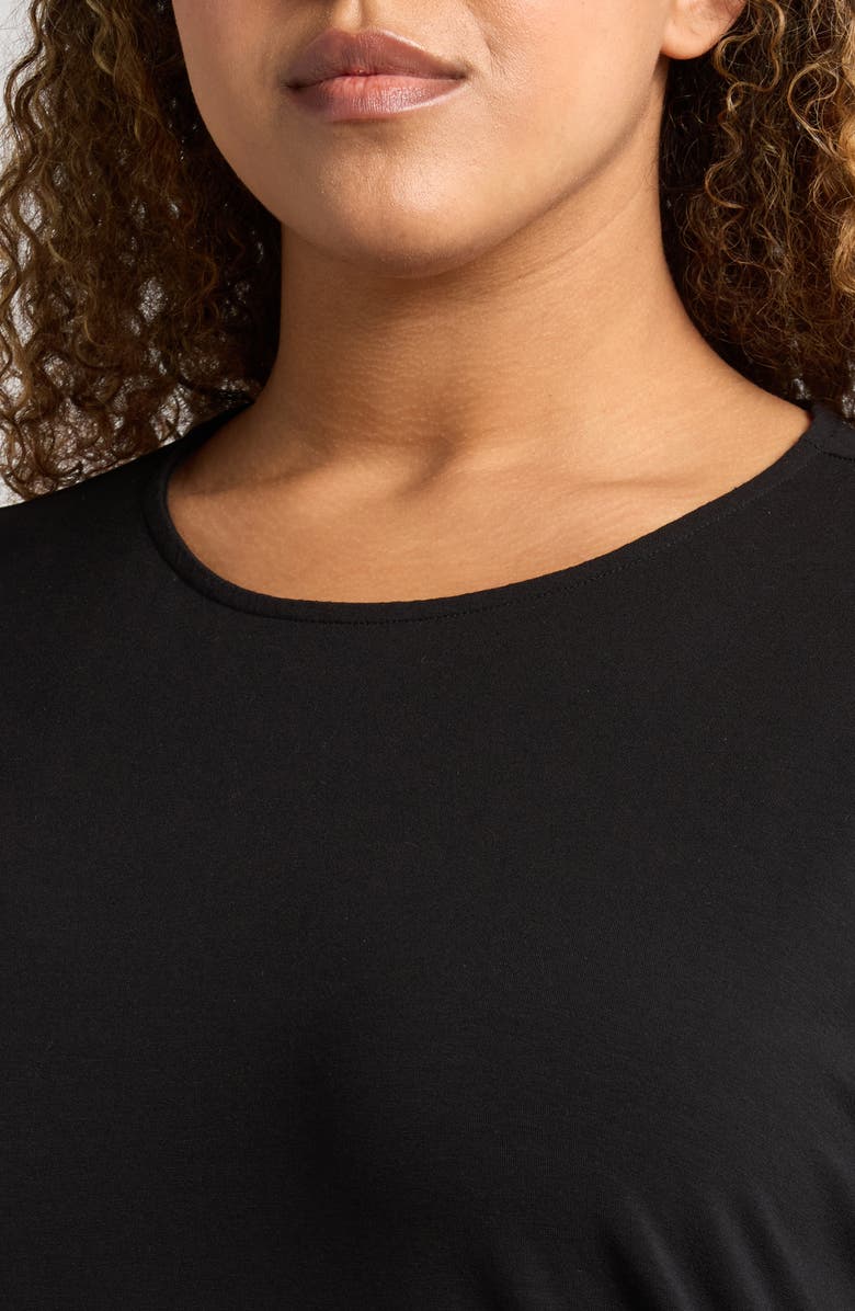 Eileen Fisher Pleated Sleeve Top, Alternate, color,