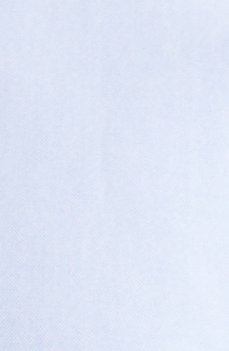 Givenchy Short Sleeve Cotton Oxford Button-Down Shirt, Alternate, color, Baby Blue