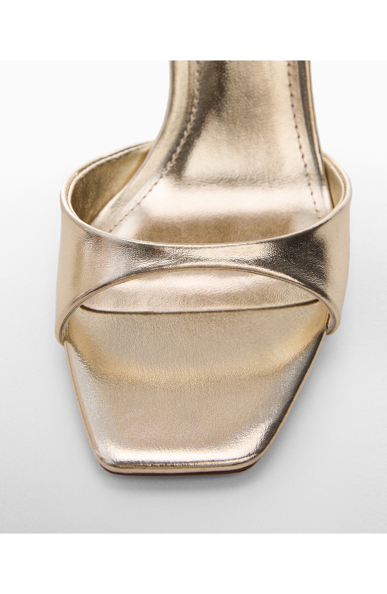 Ankle Strap Stiletto Sandal, Alternate, color, GOLD