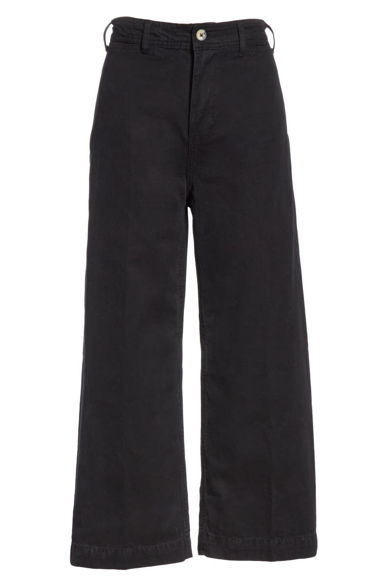 Free People We the Free by Free People Patti Crop Cotton Pants, Alternate, color, 