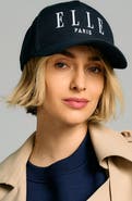 ELLE Collection ELLE logo Baseball Cap