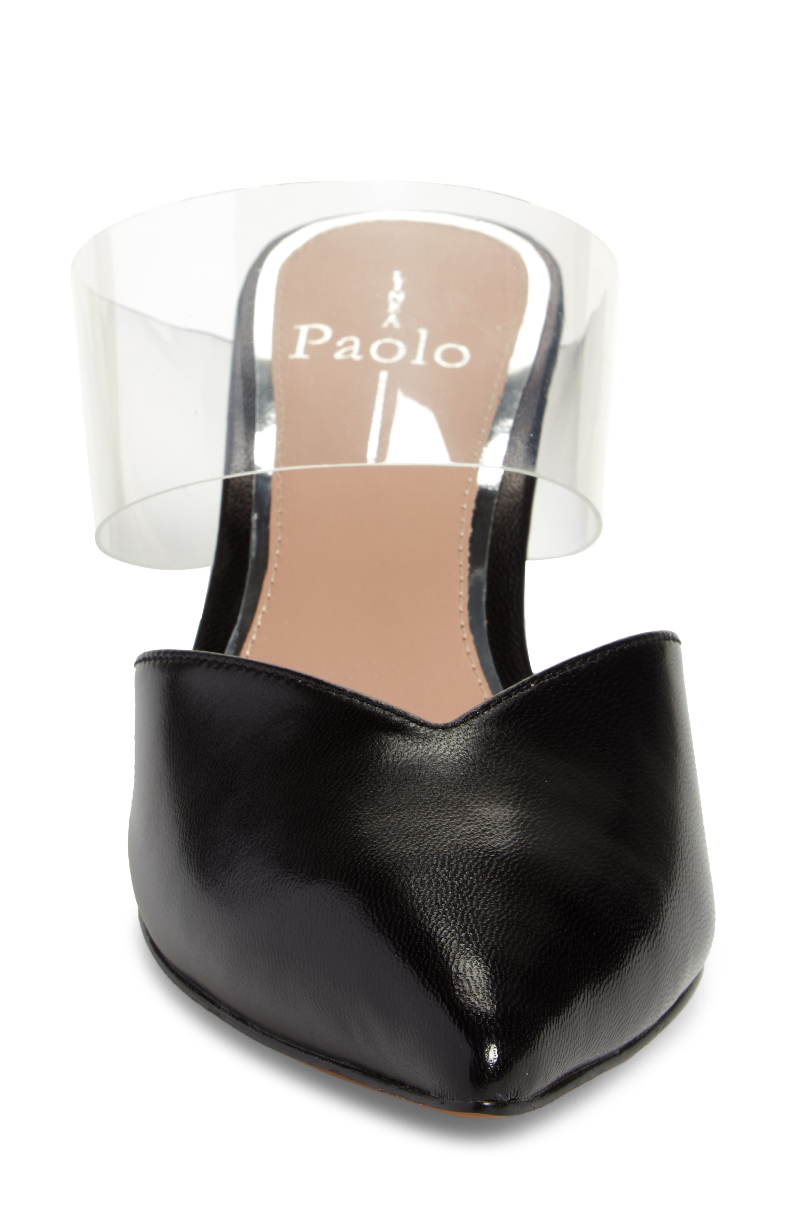 Linea Paolo Chace Clear Strap Mule, Alternate, color, 