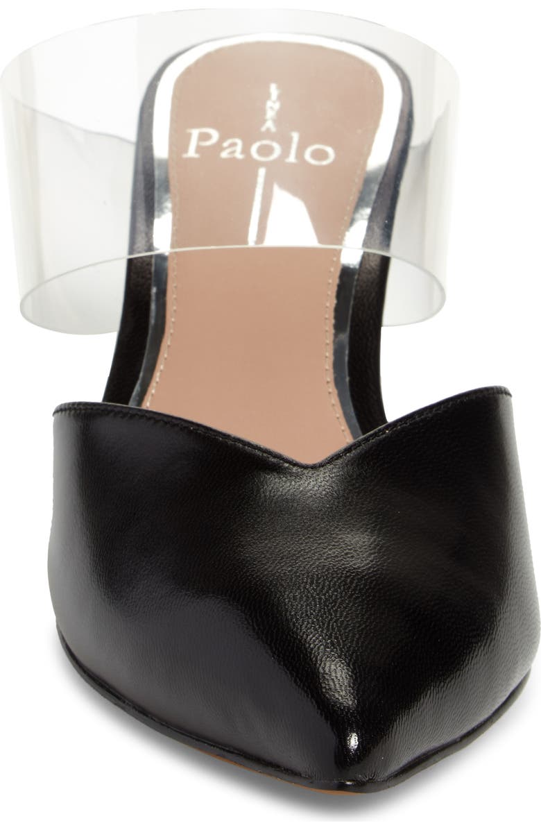 Linea Paolo Chace Clear Strap Mule, Alternate, color,