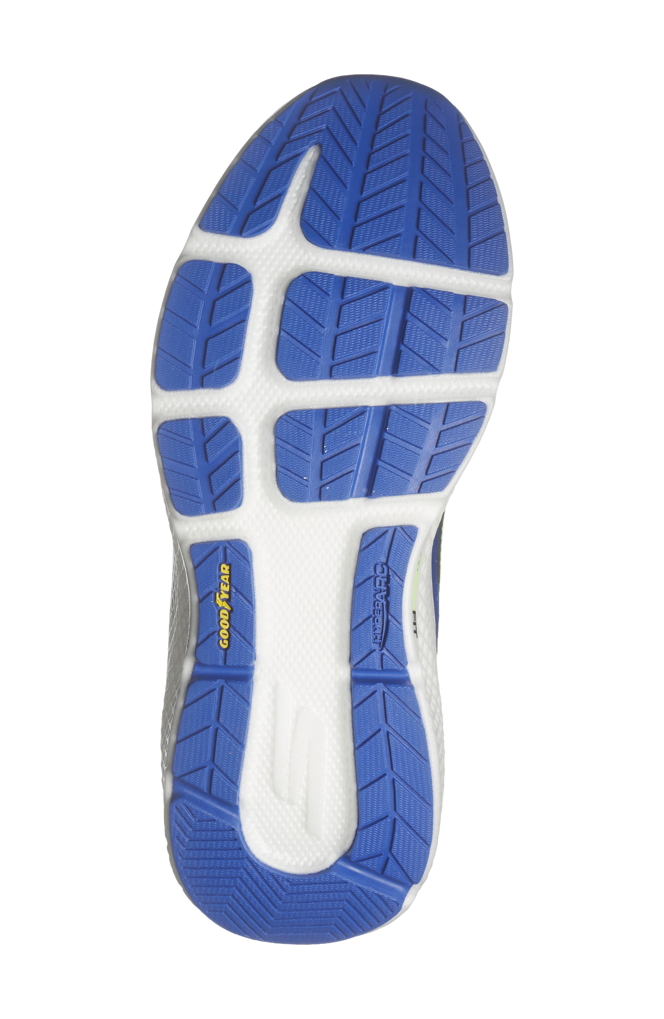 SKECHERS GO RUN Max Road 6 Running Shoe, Alternate, color, Black/ Blue