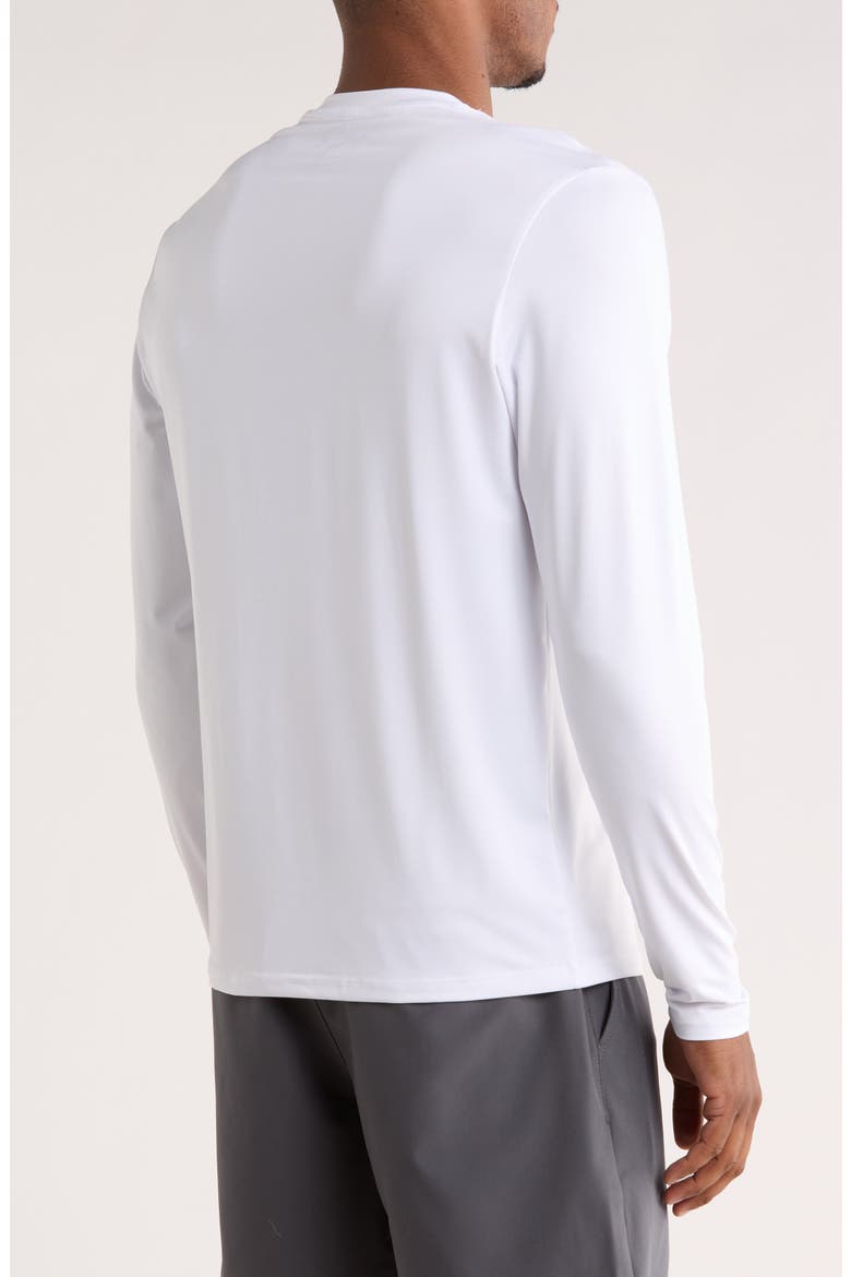 Fracture UPF 50+ Sun Shirt, Alternate, color, WHITE