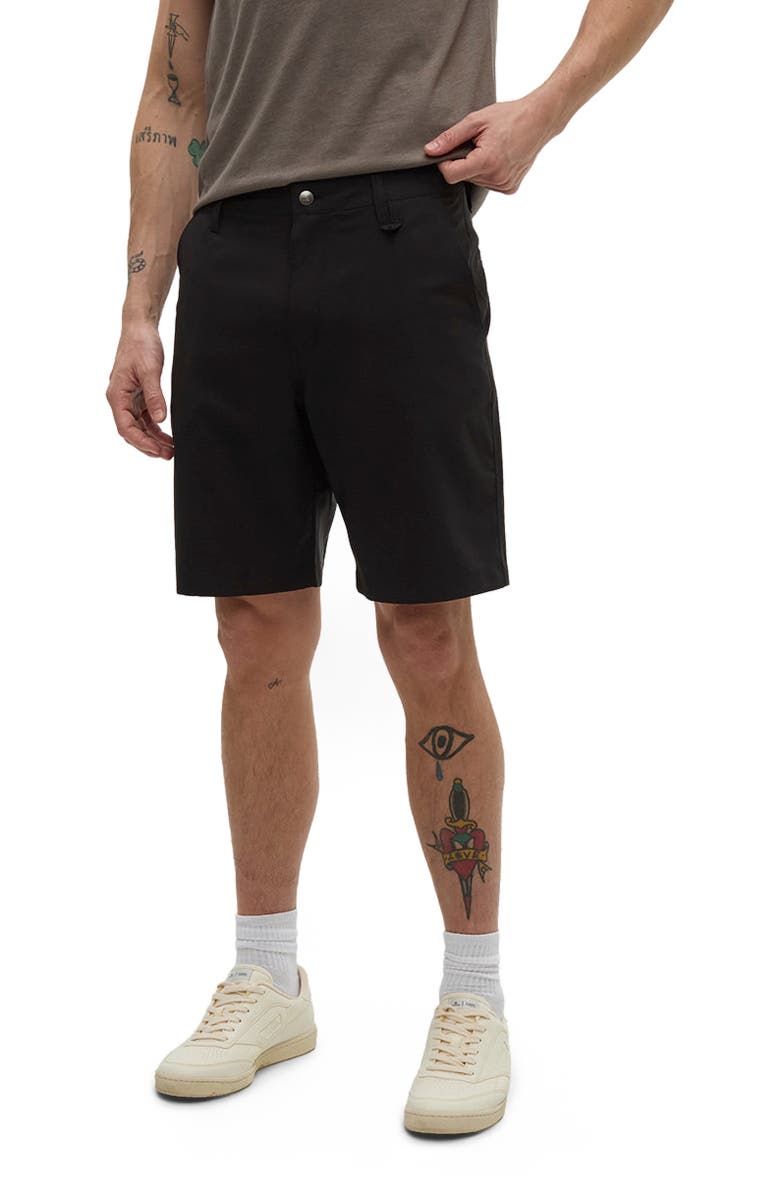 tentree Forrester Short, Alternate, color, Meteorite Black